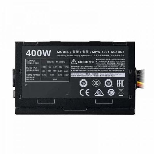 Cooler Master Elite V3 Non Modular PSU (400 Watt)