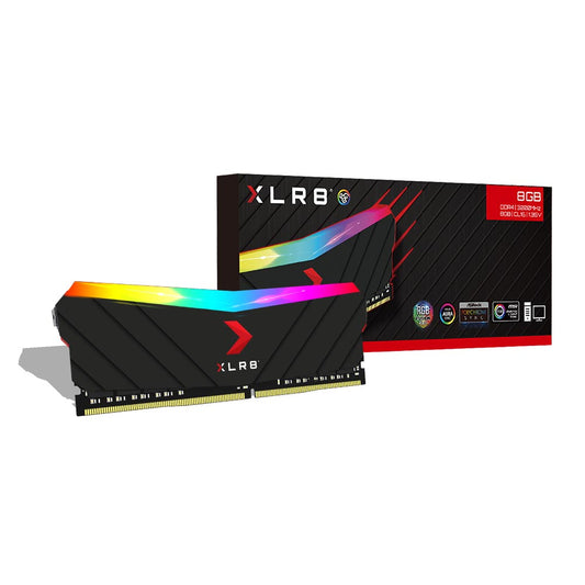 PNY XLR8 RGB 8GB (8GB x 1) 3200Mhz DDR4 RAM