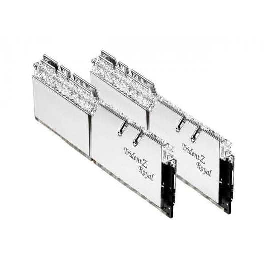 G.Skill Trident Z Royal 16GB (8GBx2) 3600MHz DDR4 RAM (Silver)