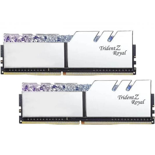 G.Skill Trident Z Royal 16GB (8GBx2) 3600MHz DDR4 RAM (Silver)