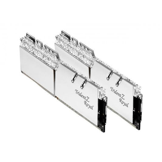 G.Skill Trident Z Royal 16GB (8GBx2) 3200MHz DDR4 RAM (Silver)