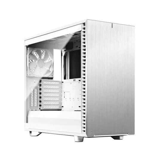 Fractal Design Define 7 Clear TG Mid Tower Cabinet (White) (FD-C-DEF7A-06 )