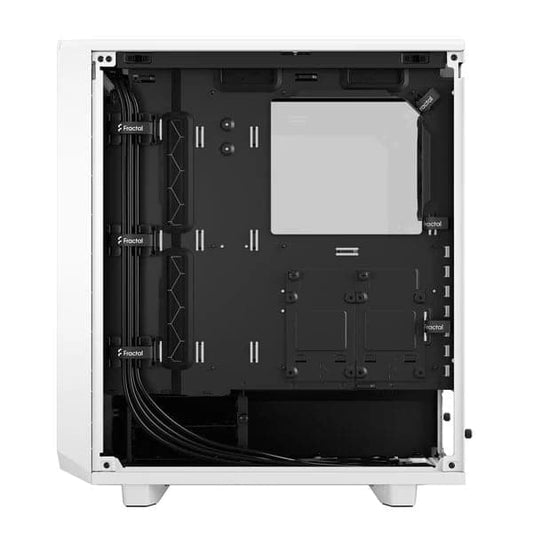Fractal Design Meshify 2 Compact Clear TG Mid Tower Cabinet (White) (FD-C-MES2C-05)