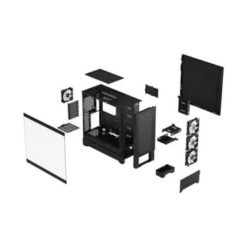 Fractal Design Pop XL Air RGB (E-ATX) Clear Tint Mid Tower Cabinet (Black)