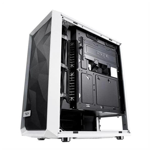 Fractal Design Meshify C TG Mid Tower Cabinet (White)