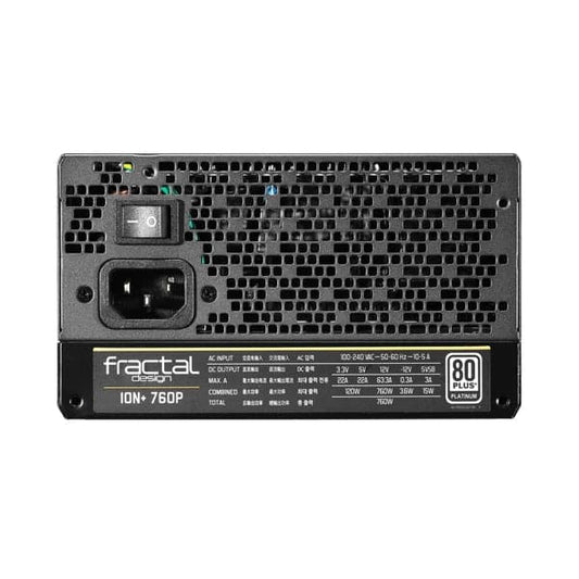 Fractal Design Ion+ 760W Platinum Fully Modular PSU (760 Watt)