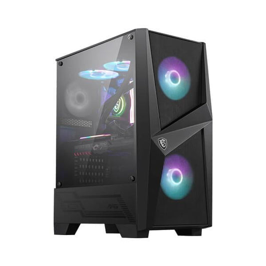 MSI MAG Forge 100R ARGB Mid Tower Cabinet (Black)