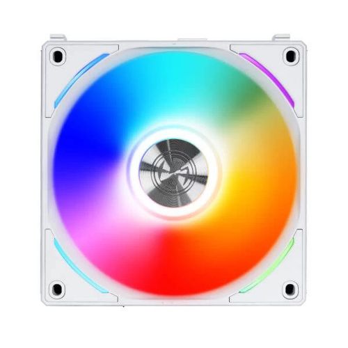 Lian Li UNI Fan AL120 120mm ARGB Cabinet Fan (Triple Pack) White