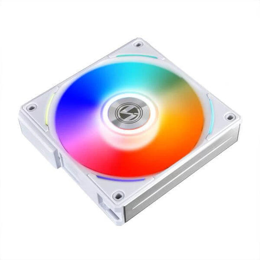 Lian Li UNI Fan AL120 120mm ARGB Cabinet Fan (Triple Pack) White