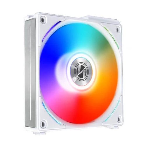 Lian Li UNI Fan AL120 120mm ARGB Cabinet Fan (Triple Pack) White