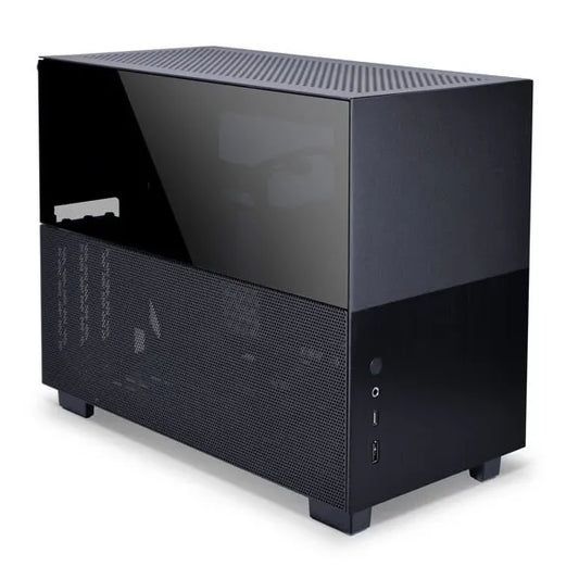 Lian Li Q58X4 Cabinet With PCIe 4.0 Riser Cable (Black)