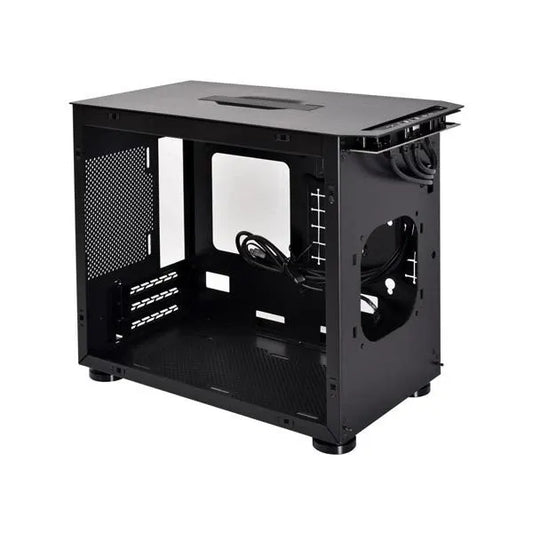 Lian Li TU150 Tempered Glass Mini Tower Cabinet (Black)