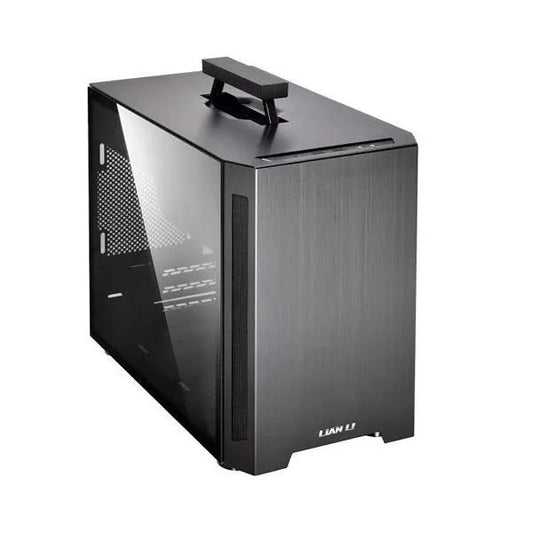 Lian Li TU150 Tempered Glass Mini Tower Cabinet (Black)
