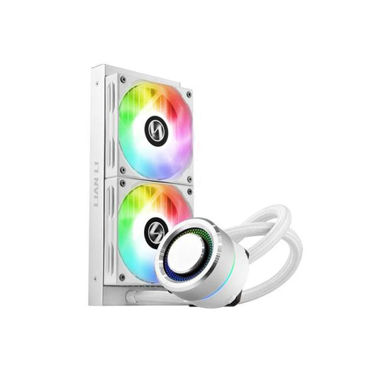 Lian Li Galahad 240 ARGB CPU Liquid Cooler (White)