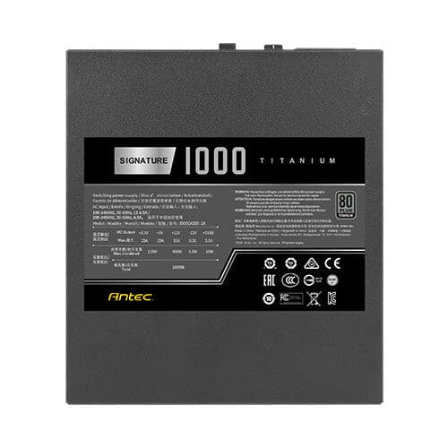 Antec Signature ST1000 GB Titanium Fully Modular PSU (1000 Watt)