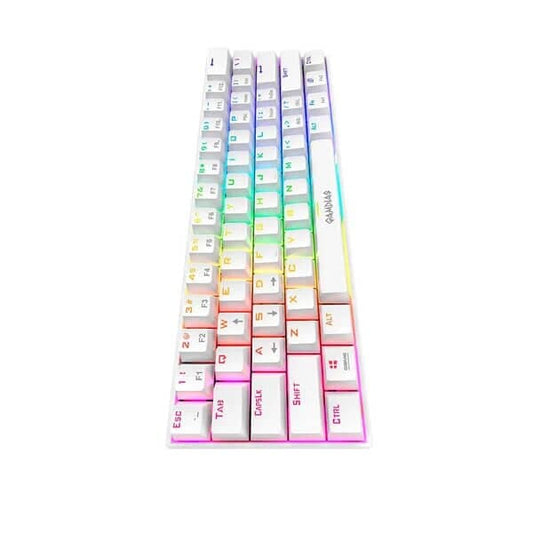 Gamdias Hermes E3 Blue Switches Mechanical Gaming Keyboard (White)