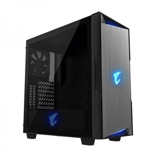 Gigabyte Aorus C300 (ATX) TG Mid Tower Cabinet (Black)