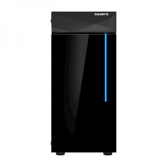 Gigabyte C200 (ATX) TG Mid Tower Cabinet (Black)