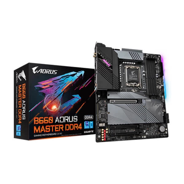 gigabyte b660 aorus master ddr4 intel lga 1700 atx motherboard