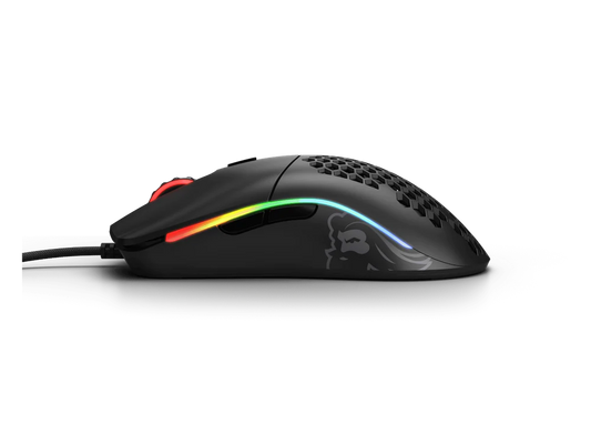 GLORIOUS Model O minus Wired Ergonomic Gaming Mouse ( 12000DPI / 6 Macro Buttons ) ( Matte Black )