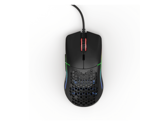 GLORIOUS Model O minus Wired Ergonomic Gaming Mouse ( 12000DPI / 6 Macro Buttons ) ( Matte Black )