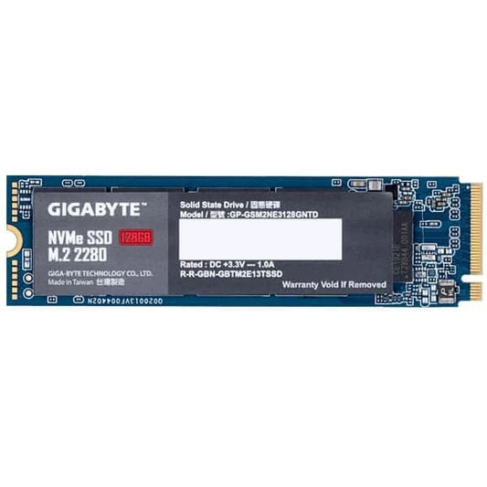 Gigabyte 128GB M.2 NVMe Internal SSD