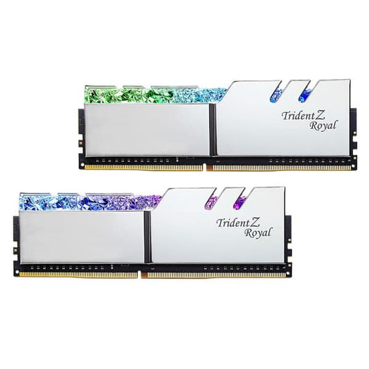 G.Skill Trident Z Royal 32GB (16GBx2) 3200MHz DDR4 RAM (Silver)