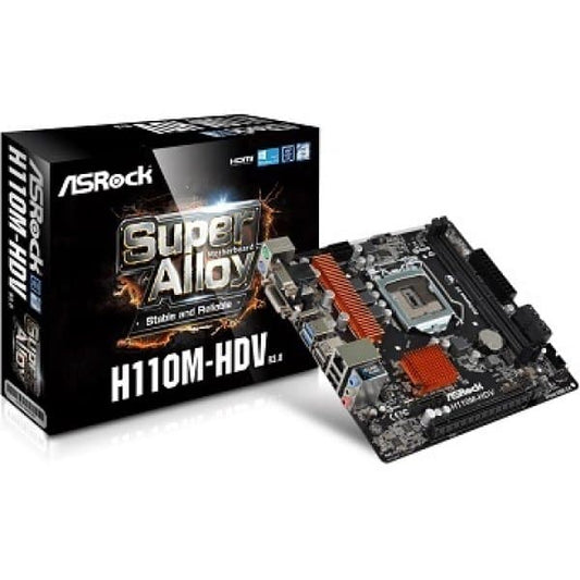 ASRock H110M HDV R3.0 Motherboard