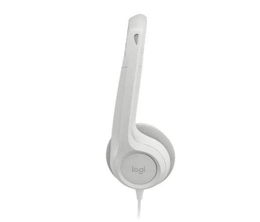 LOGITECH H390 RGB Wired Stereo Gaming Headphones ( Off-White ) ( Pc / Mobile / Mac / Xbox )