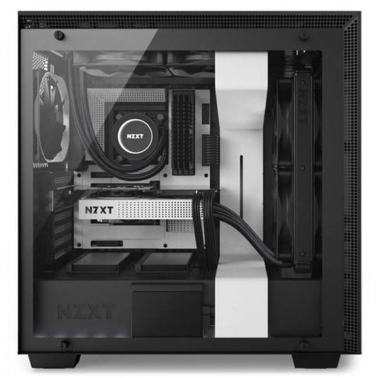 NZXT H700i (E-ATX) Mid Tower Cabinet (Matte-White)