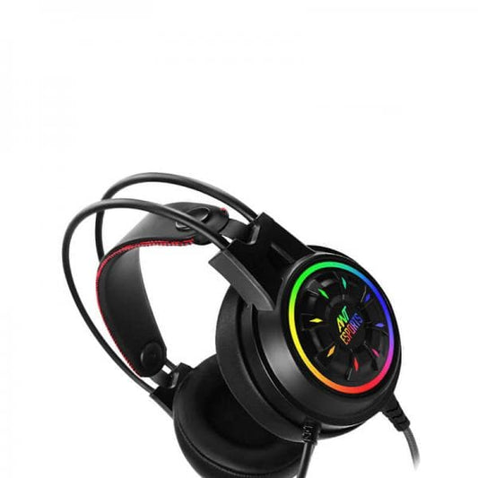 Ant Esports H707 HD RGB 7.1 Virtual Surround Gaming Headset With Mic