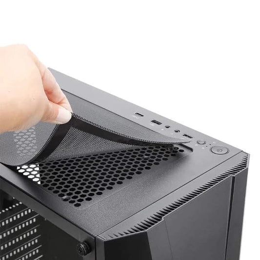 ANT ESPORTS ICE-211TG ARGB ATX Mid Tower Cabinet (Black)