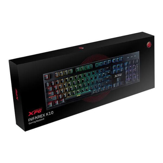 Adata XPG Infarex K10 Gaming Keyboard (Mem-Chanical Switches with RGB Backlight)