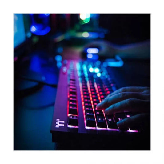 Thermaltake Premium X1 RGB Mechanical Gaming Keyboard (Cherry MX Silver Switches)