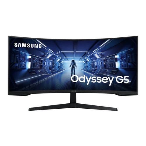 SAMSUNG Odyssey G5 LC34G55TWWWXXL 34 Inch 2K QHD 165Hz VA Panel  1MS AMD Freesync VA Gaming Monitor