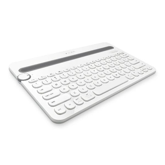 LOGITECH K480 65% Membrane Wireless + Bluetooth Keyboard ( White )