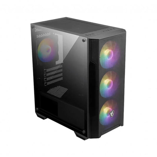 MSI MAG Forge M100A ARGB (ATX) Mini Tower Cabinet (Black)
