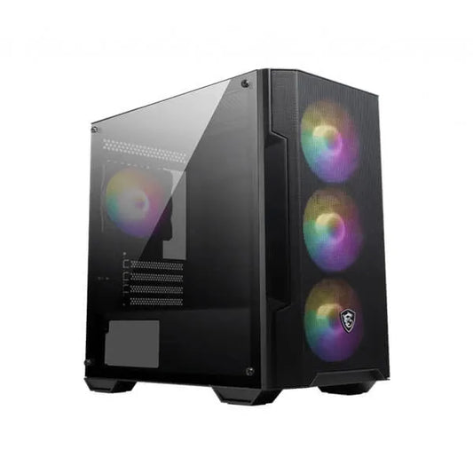 MSI MAG Forge M100R ARGB (M-ATX) Mini Tower Cabinet (Black)
