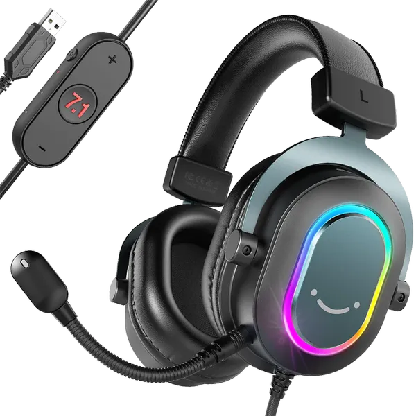 Wireless headset 7.1 2025