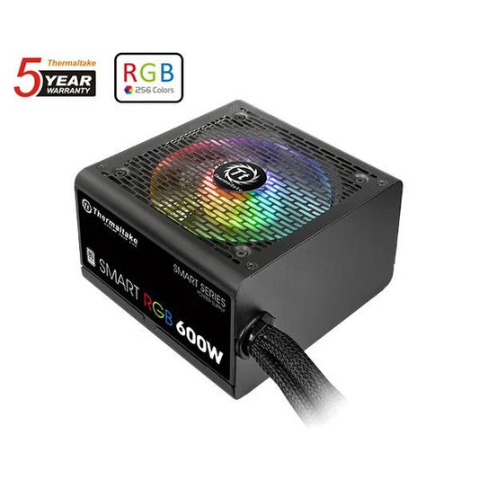 Thermaltake Smart RGB 600W 80 Plus Standard PSU