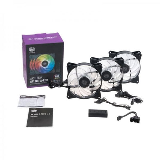 Cooler Master MasterFan MF120R ARGB 3 in 1 PC Fan (Triple Pack)