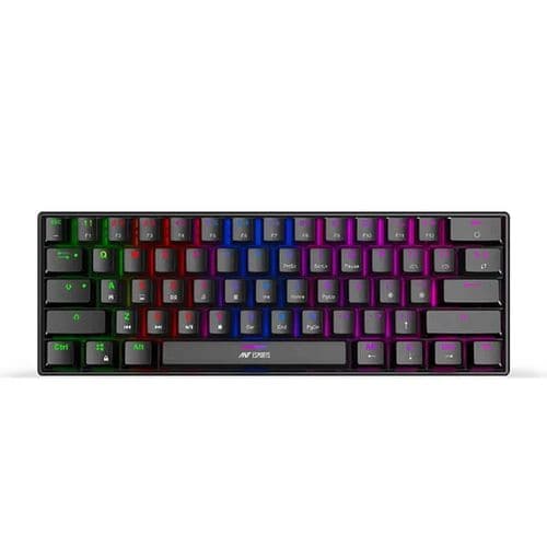 ANT ESPORTS MK1300 Mini 60% RGB Mechanical Wired Gaming Keyboard (Black)