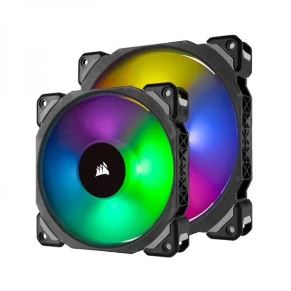 Buy CORSAIR ML140 Pro 140mm RGB Cabinet Fan (Dual Pack) Elitehubs