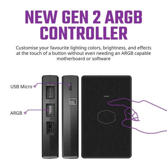 Cooler Master ML360 lllusion ARGB 360mm CPU Liquid Cooler (Black)