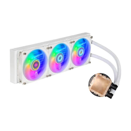 Cooler Master MasterLiquid PL360 Flux White Edition ARGB CPU Liquid Cooler