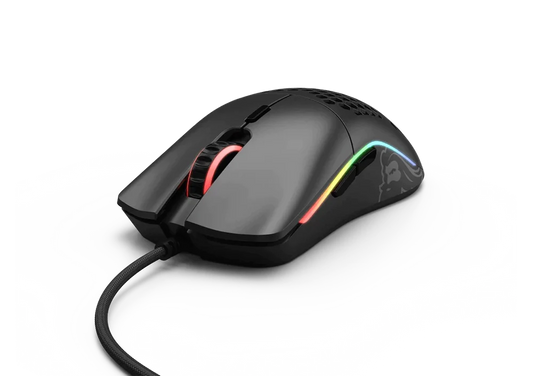 GLORIOUS Model O minus Wired Ergonomic Gaming Mouse ( 12000DPI / 6 Macro Buttons ) ( Matte Black )