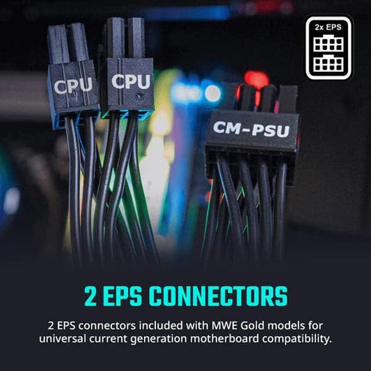 Cooler Master MWE 750 V2 80+ Gold Fully Modular Power Supply (750W)