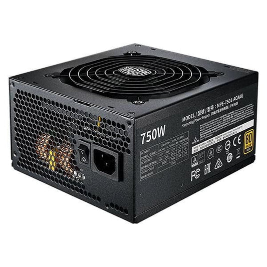 Cooler Master MWE 750 V2 80 Plus Gold Fully Modular PSU (750W)