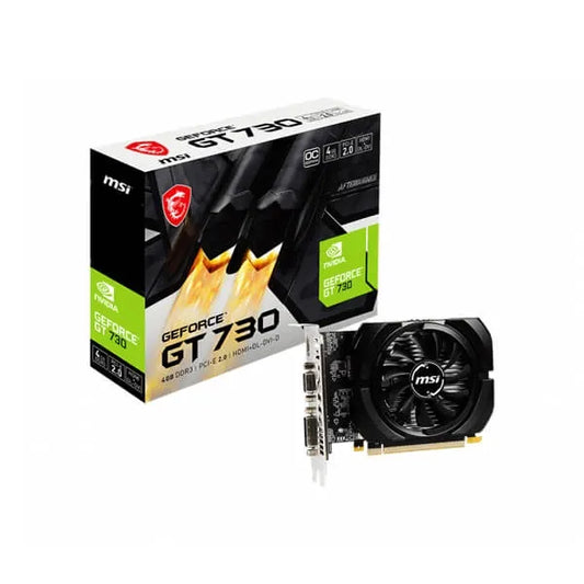 MSI GeForce GT 730 OCV1 4GB DDR3 Graphics Card