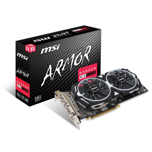 MSI Radeon RX 580 Armor OC 8GB Graphics Card